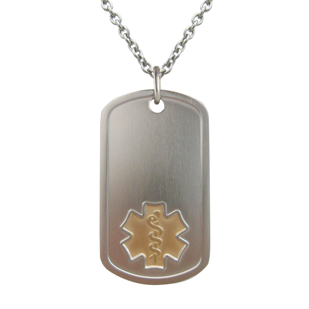 Mens titanium dog tag necklace cheap