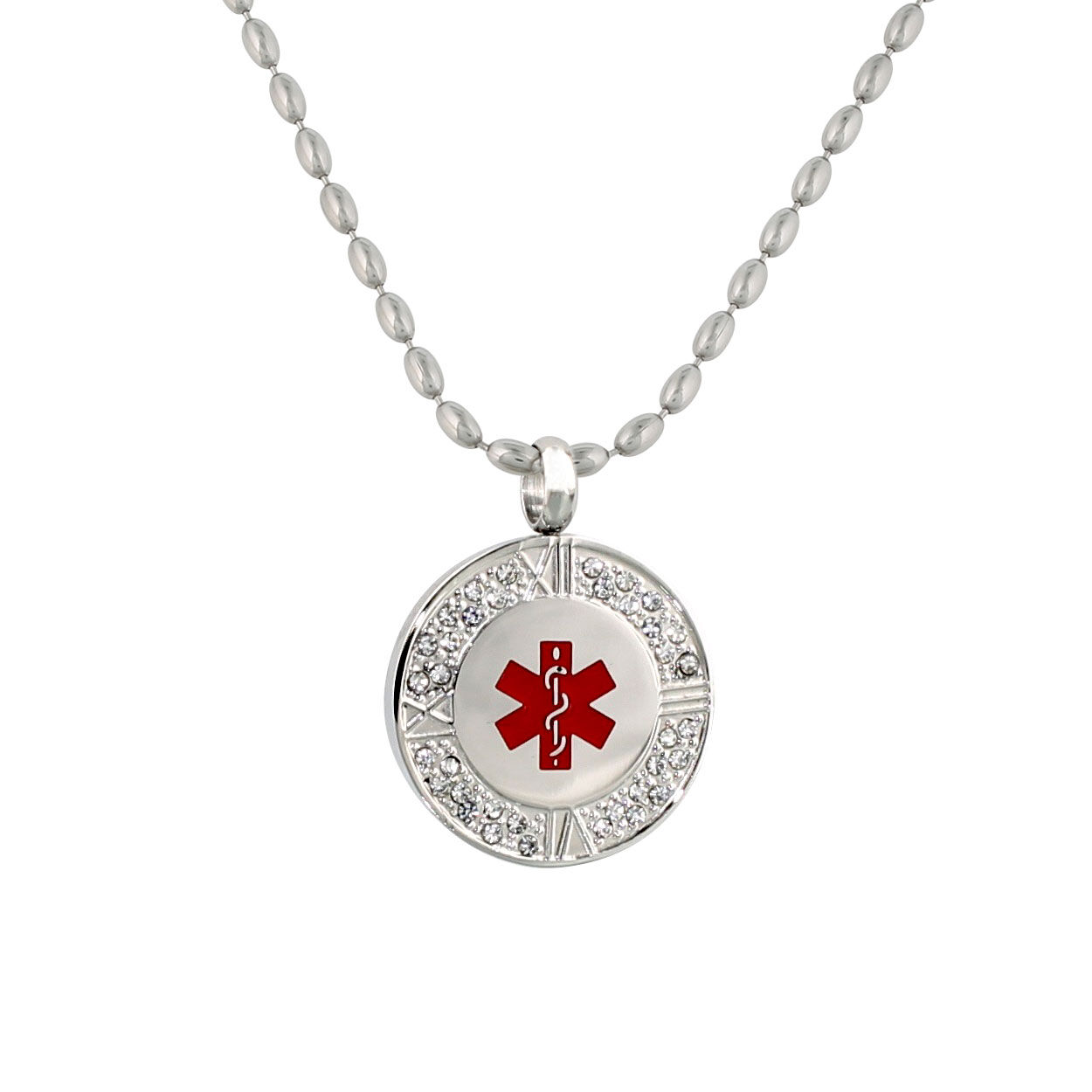 Medical clearance id necklace