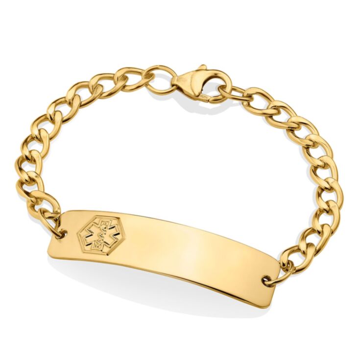 10ct Rolled Gold Classic Bracelet