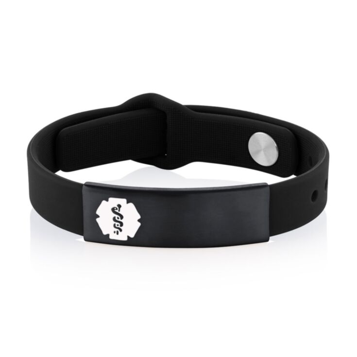 Onyx Silicone Sleek Pro Bracelet