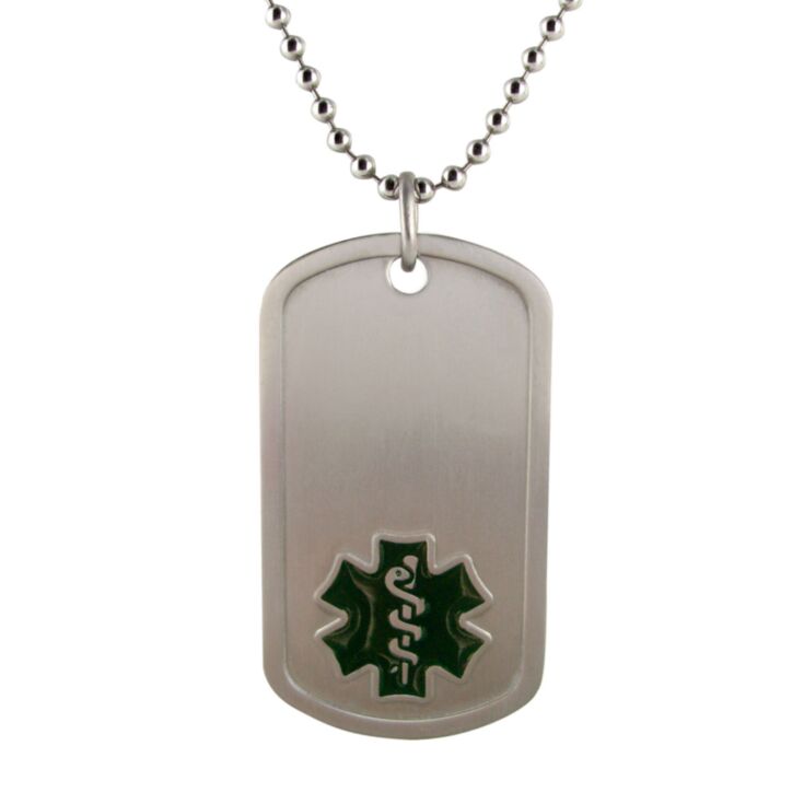 Medical dog tags for adults store