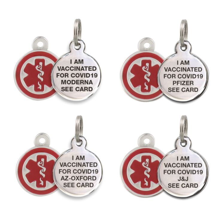 Vaccine Alert Charm