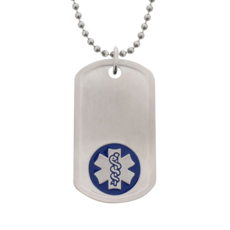 Personalized Medical Alert Dog Tags Universal Medical ID
