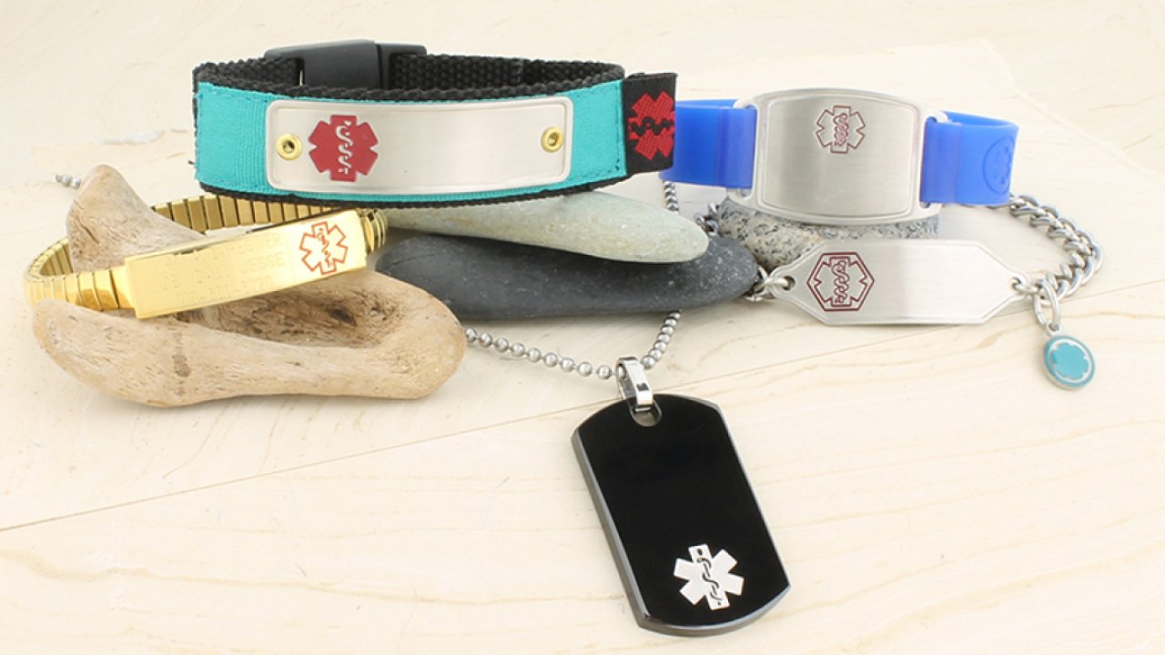 Alzheimers ID jewelry