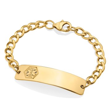 10ct Rolled Gold Classic Bracelet