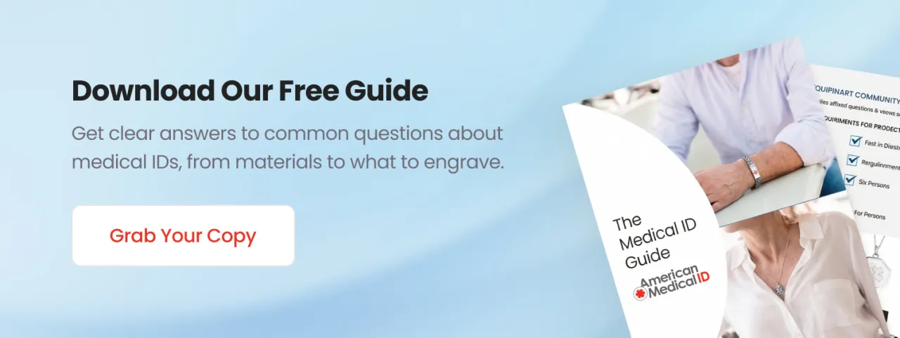 Medical ID Guide Banner