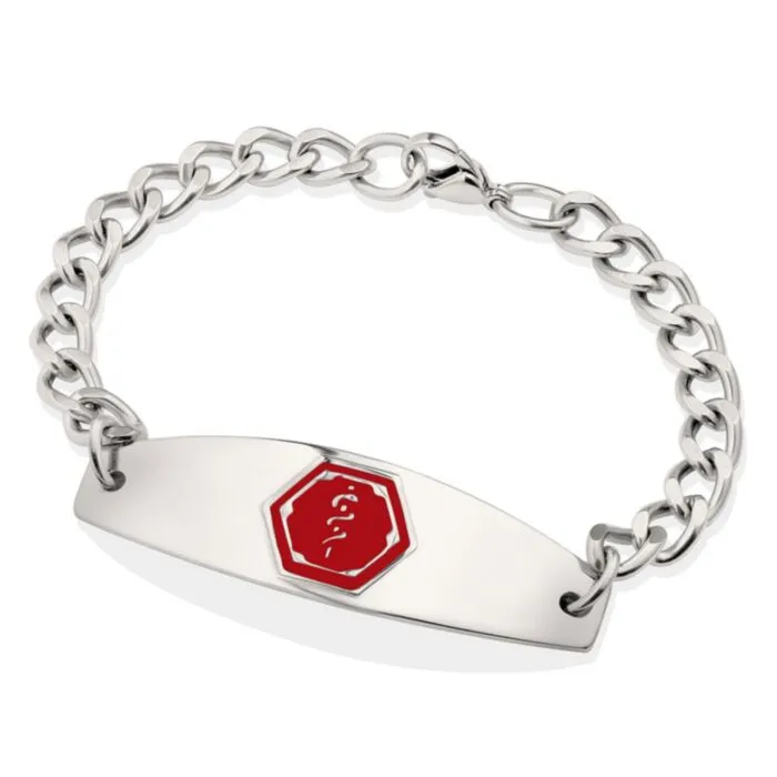 Steel cheap time bracelet