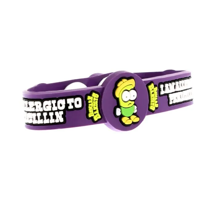 Bracelet for penicillin outlet allergy