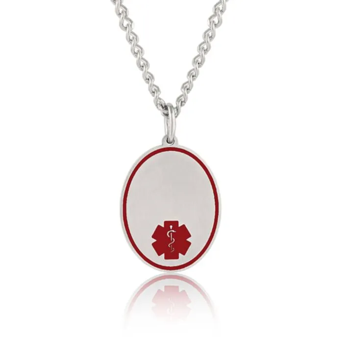 Stainless steel deals charm necklace