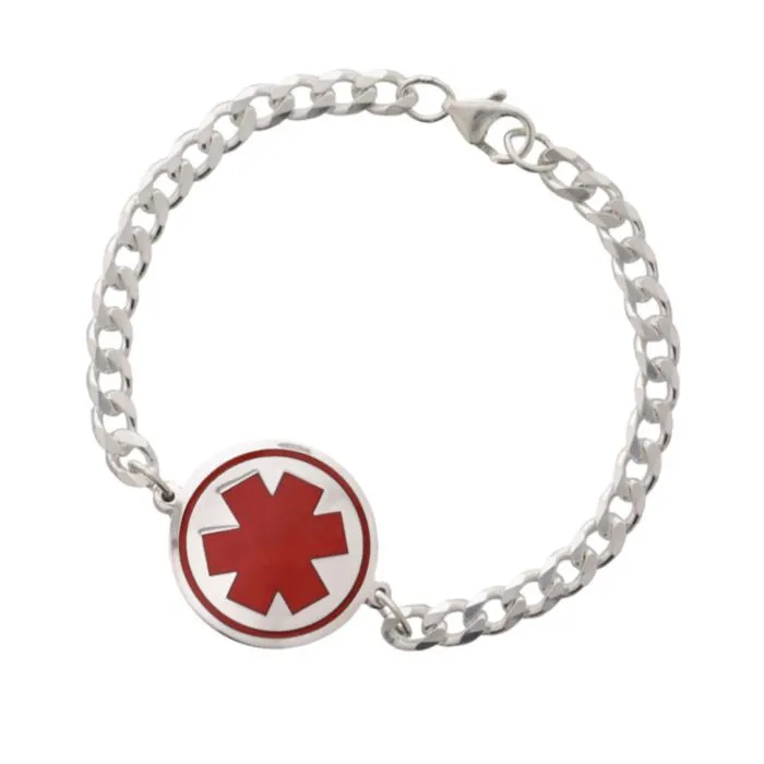 Sterling medical cheap alert bracelet