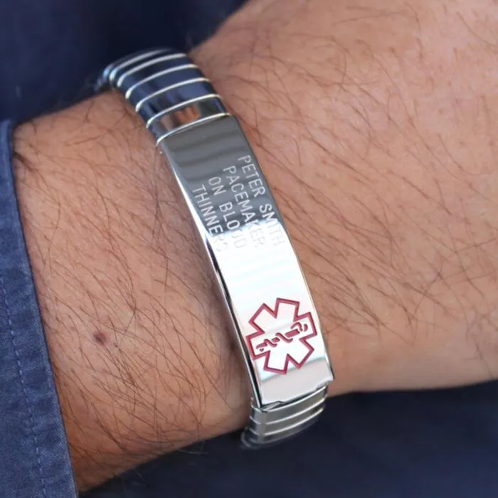 Men's shop pacemaker bracelet