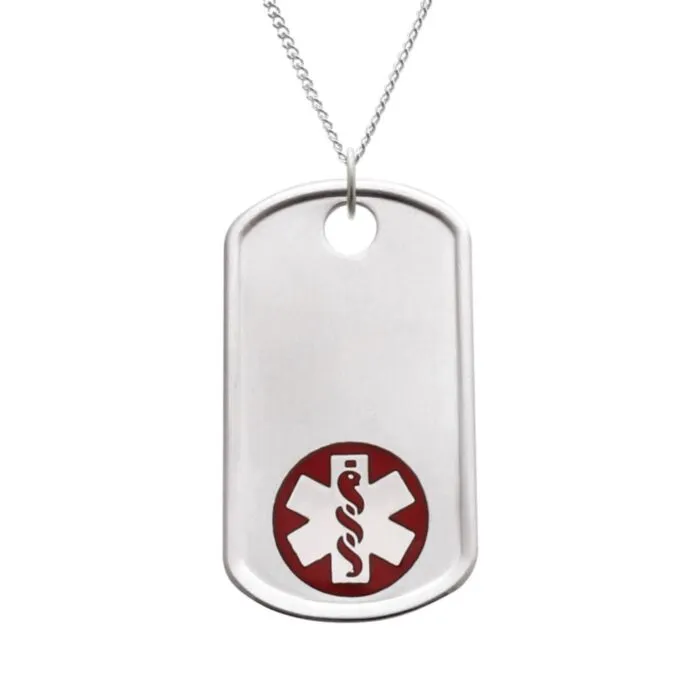 Medical alert sale dog tag