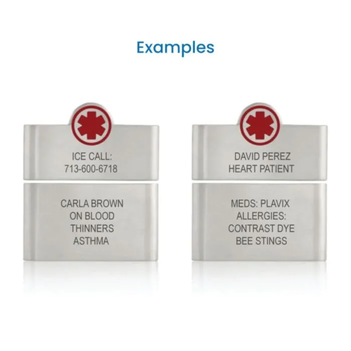 Apple Watch Slide Universal Medical ID