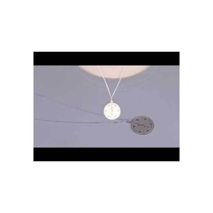 Silver medallion new arrivals necklaces pendants
