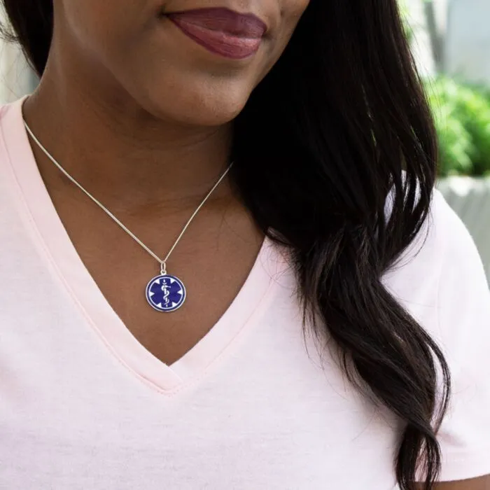 Sterling silver medallion pendant sale