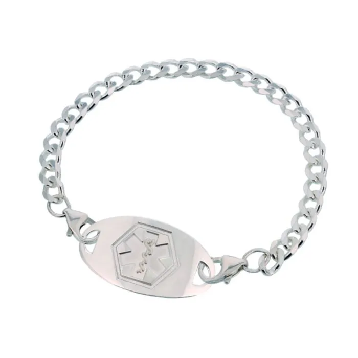Buy Silver Classic Mingle Universal Medical ID