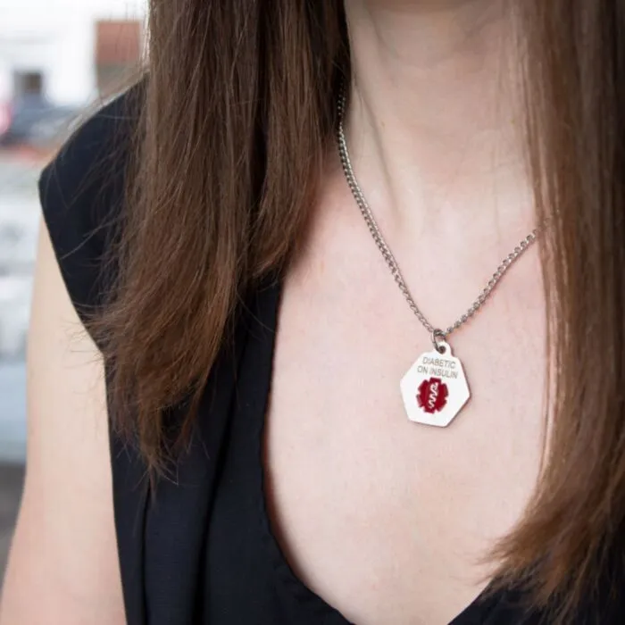 Purchase Stainless Steel Small Classic Necklace Red Universal
