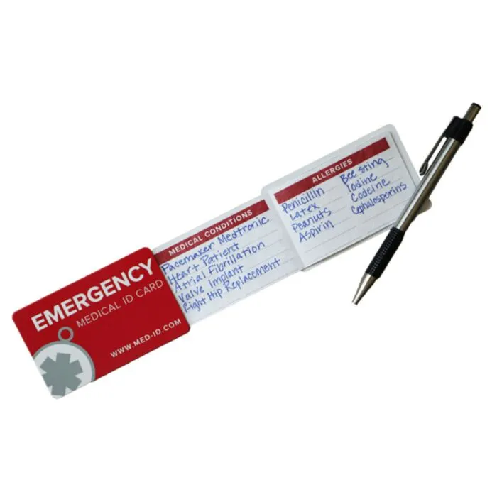Emergency Id Card Uk