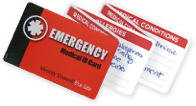 Medical Emergency Card